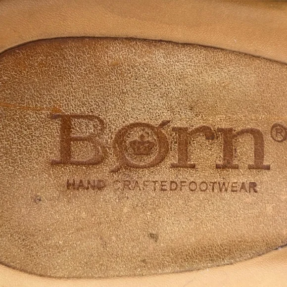 Born Women's Light Brown Leather Clogs - Picture 2 of 8